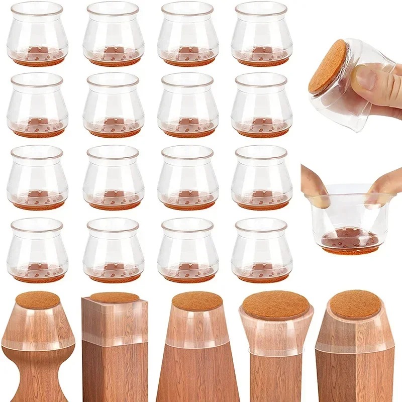 Silicone Chair Leg Caps – Floor Protector Pads 2