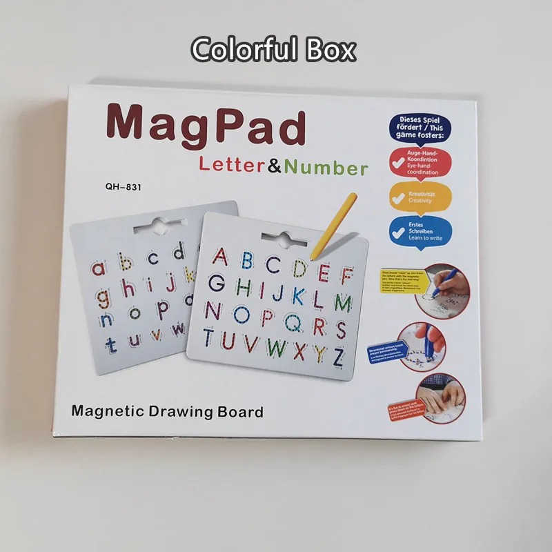 MagnaTrace Magnetic Alphabet Tracing Board 3