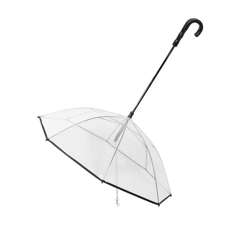 PawShield Transparent Dog Umbrella Leash 6