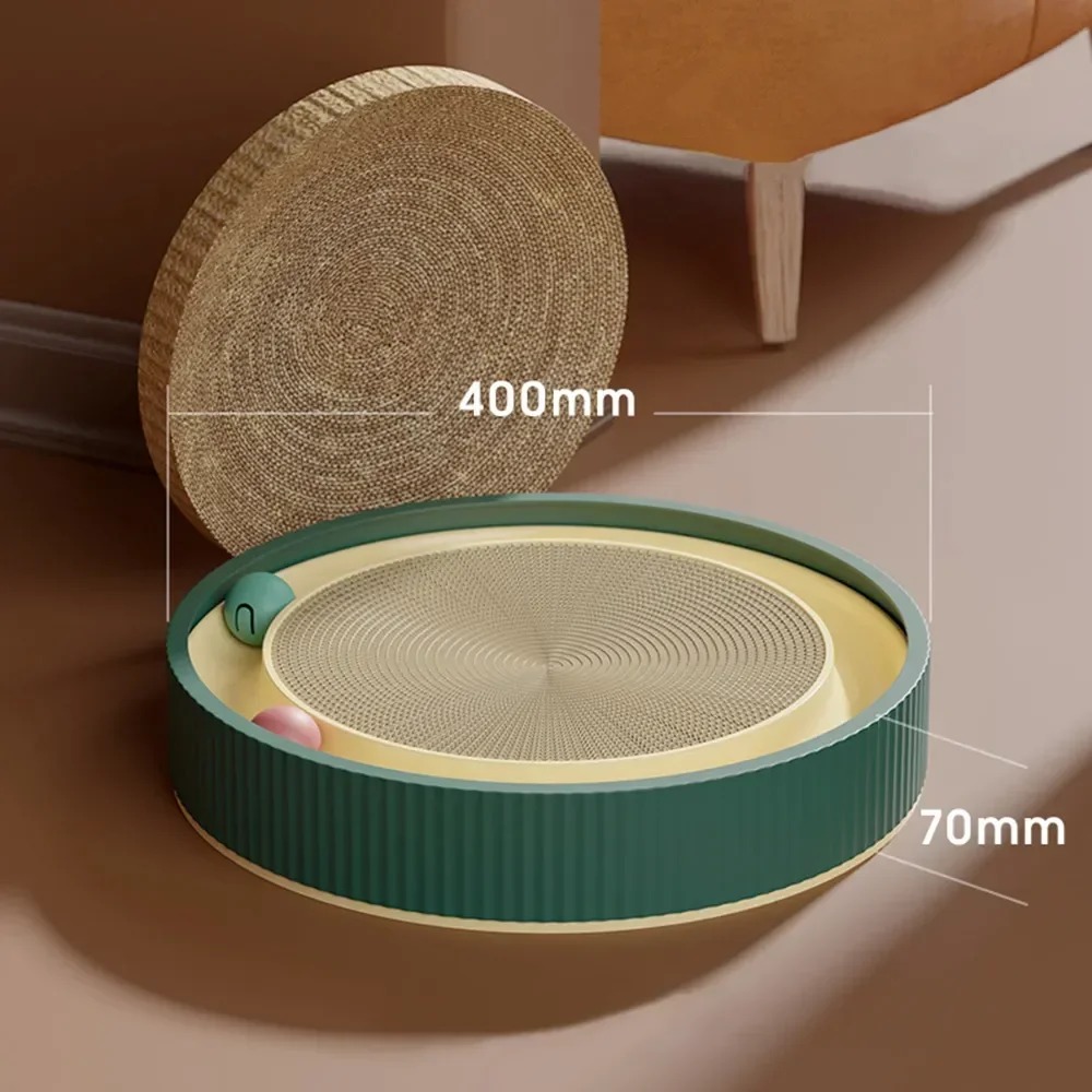 Cat Scratcher Toy Rolling Ball Tracks 2