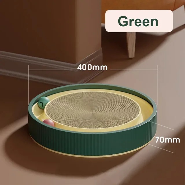 Cat Scratcher Toy Rolling Ball Tracks 9