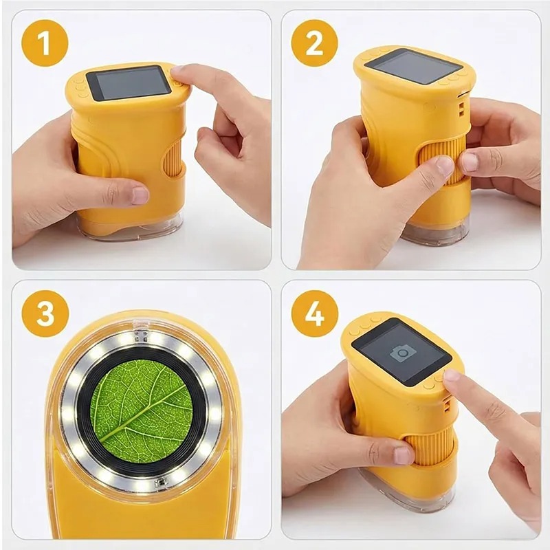 MicroExplorer 1000X Kids Handheld Digital Microscope 4