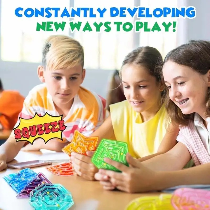 Gel-Filled Maze-Pack of 8PCS 3