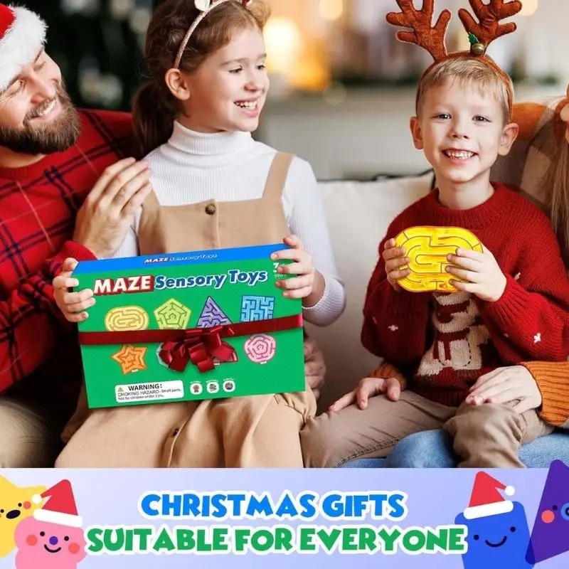 Gel-Filled Maze-Pack of 8PCS 5