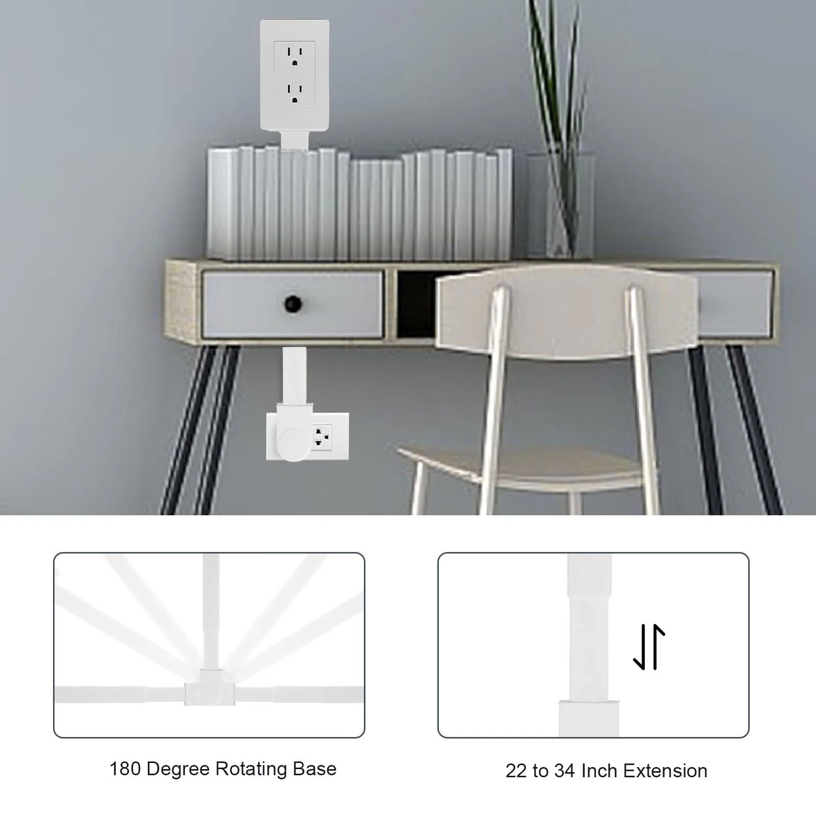 Wall Outlet Extender 2