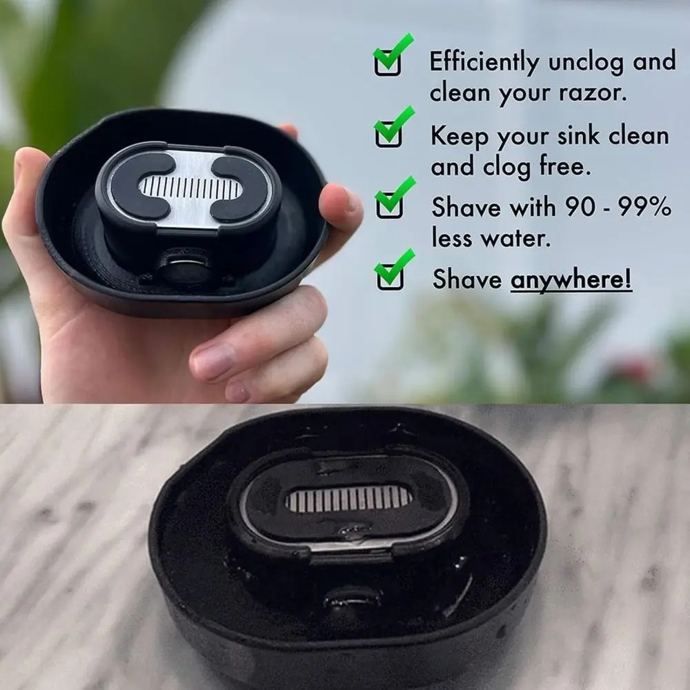 Portable Magnetic Razor Cleaner 6