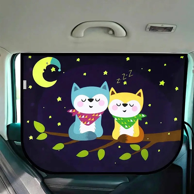 Dual-Sided Car Window Sunshade 2
