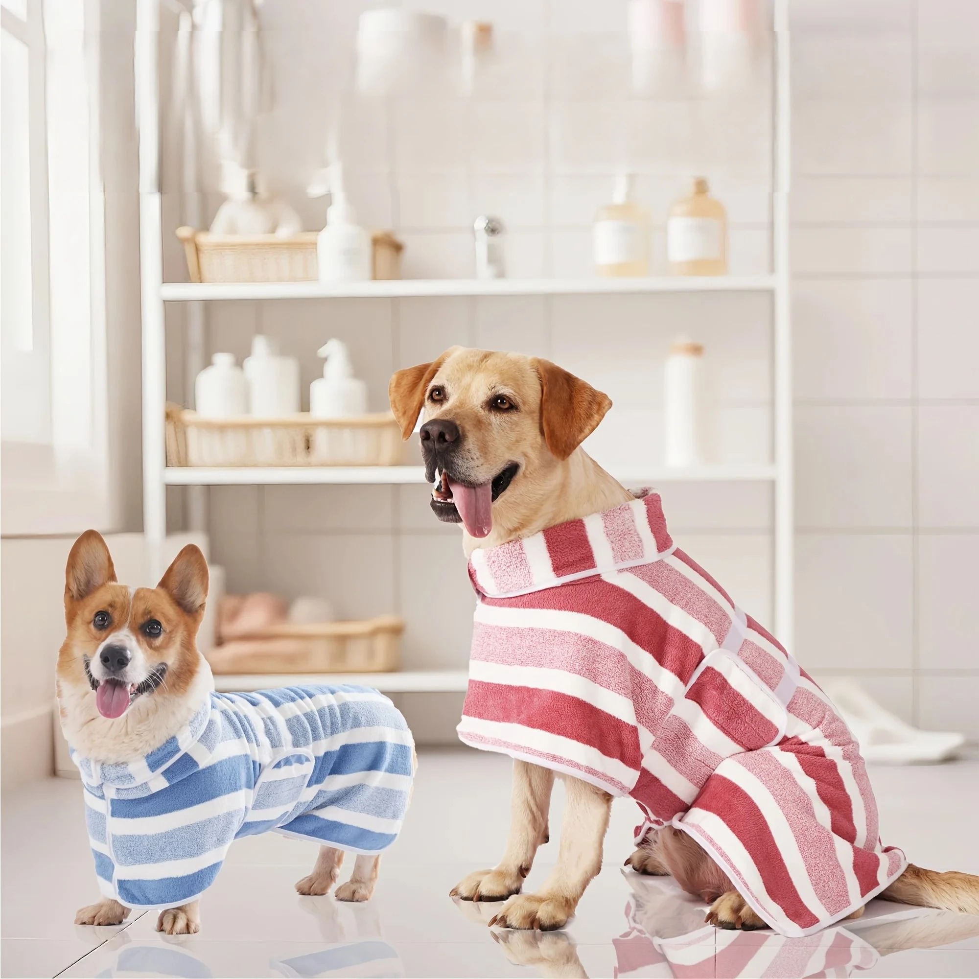 CozyWrap Pet Towel Robe 2