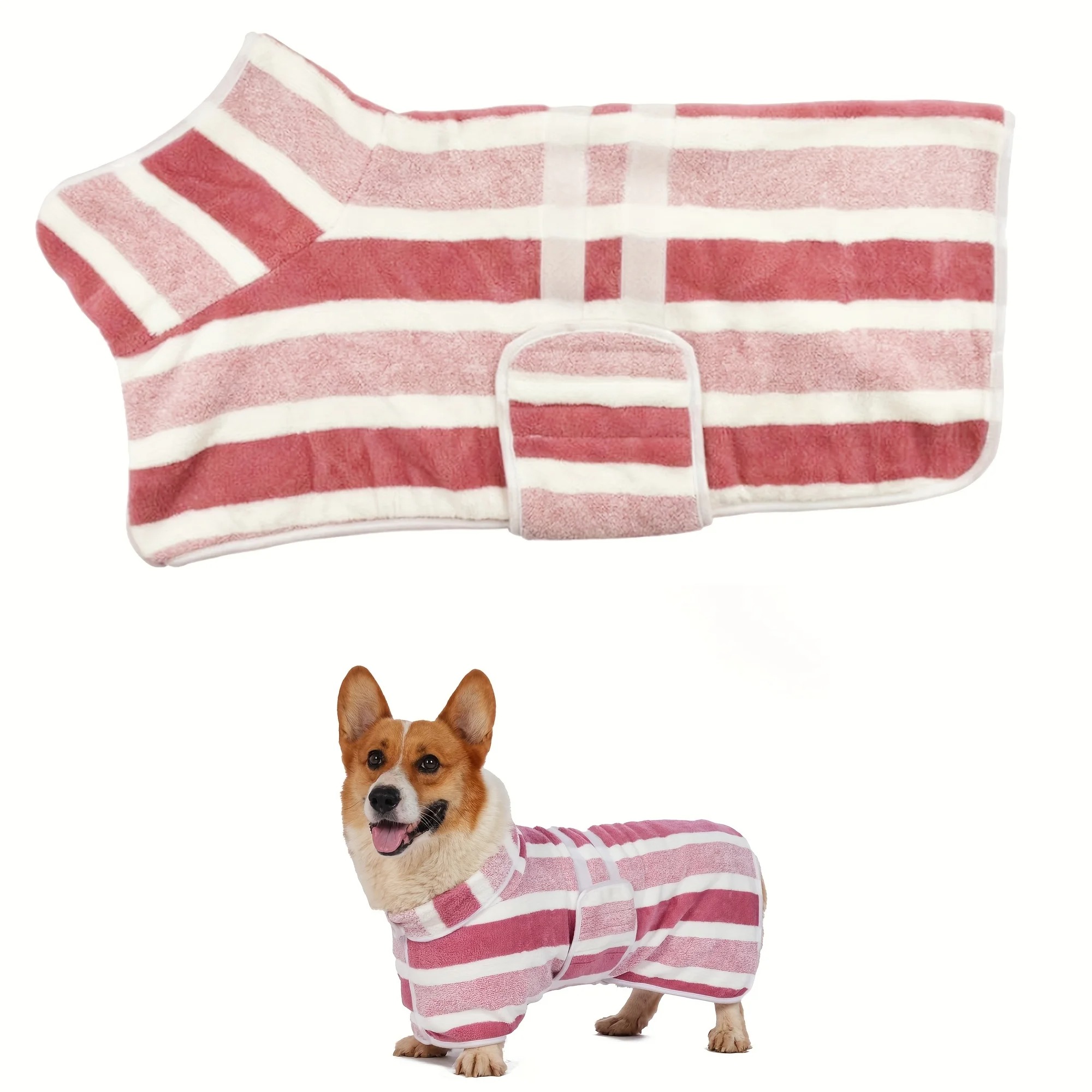 CozyWrap Pet Towel Robe 7
