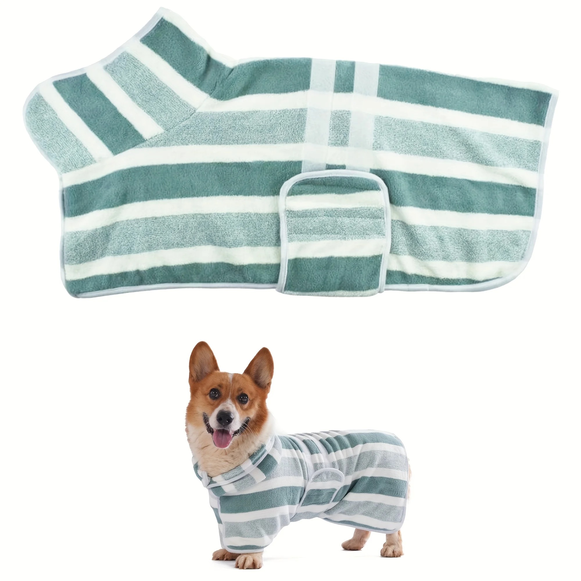 CozyWrap Pet Towel Robe 8