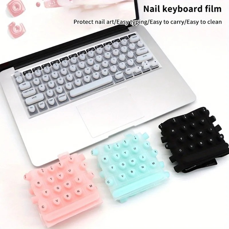 SilkyType Nail-Friendly Keyboard Cover 2
