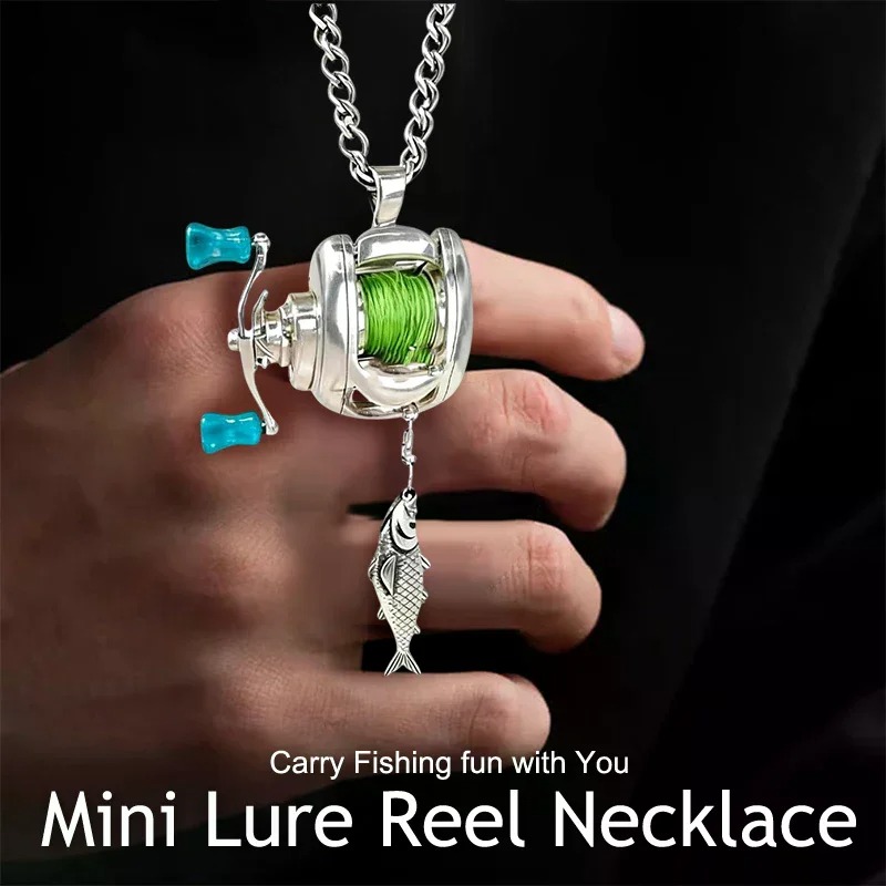 Angler’s Catch Fishing Reel Pendant 3
