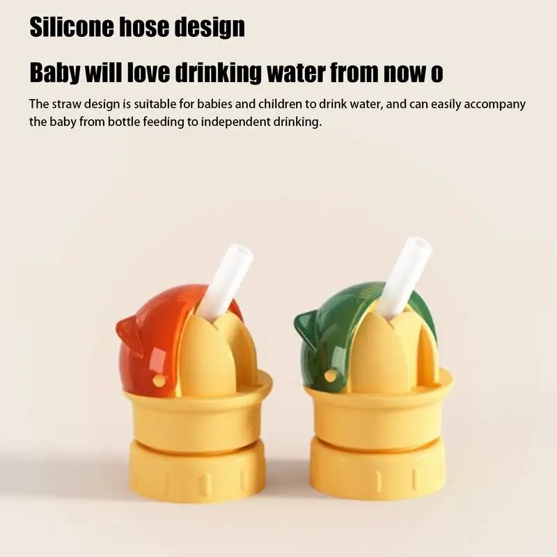 SipEase 2-in-1 Kids Straw Bottle Cap 7