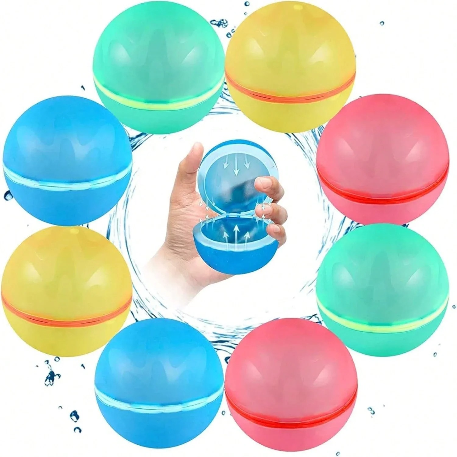 AquaPop Reusable Water Balls-10PCS 2