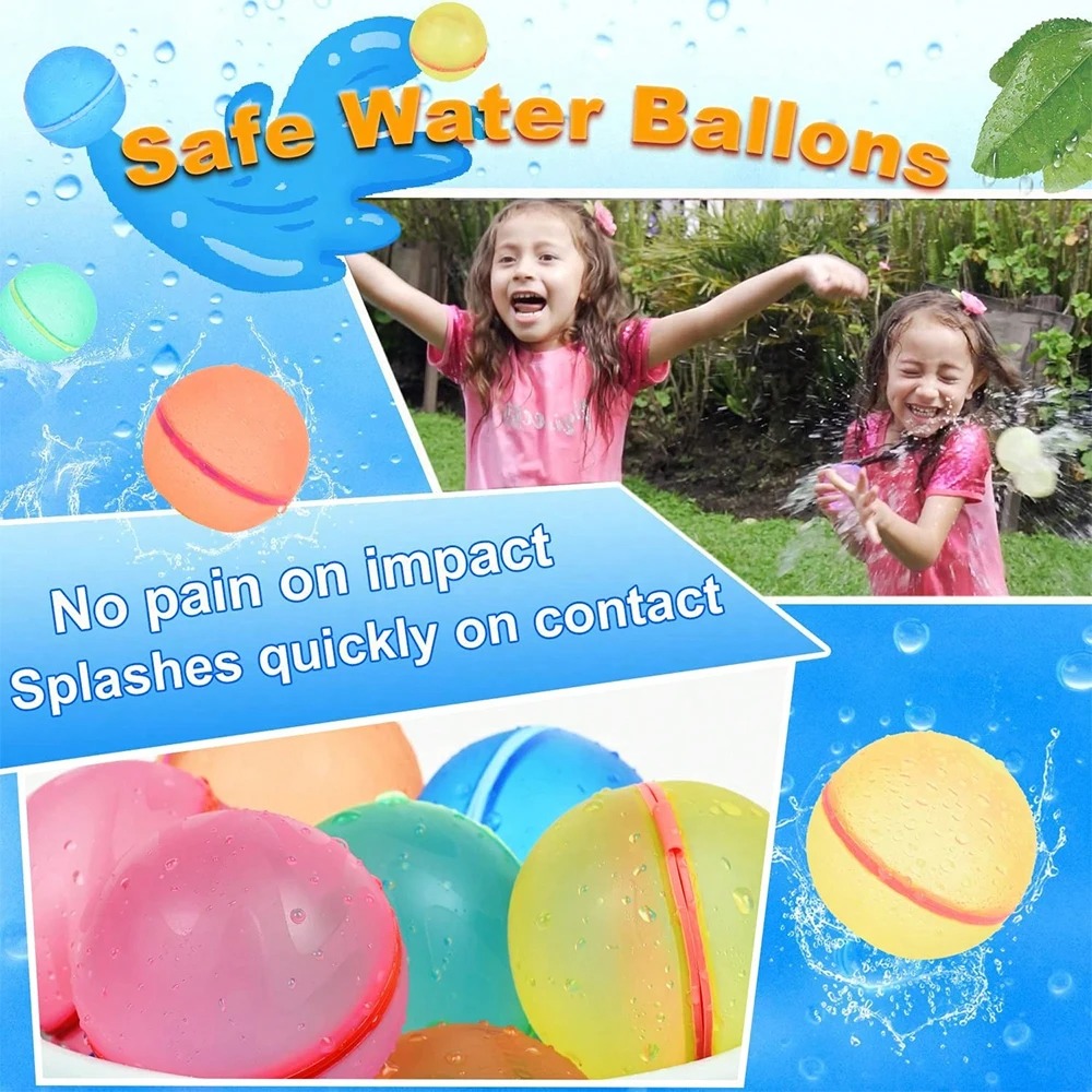 AquaPop Reusable Water Balls-10PCS 3