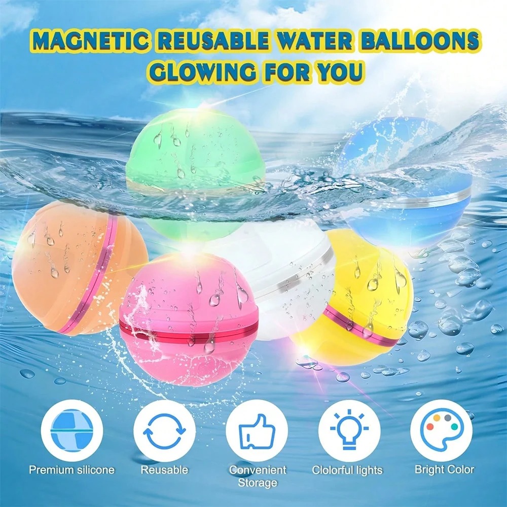 AquaPop Reusable Water Balls-10PCS 5