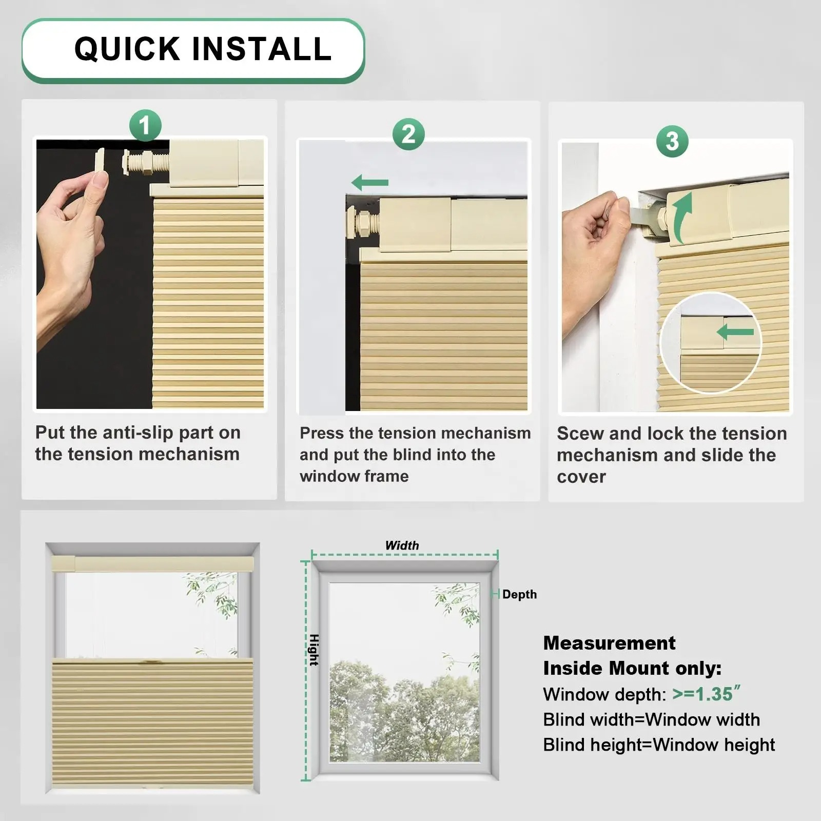 DualShade Honeycomb Window Blind 9