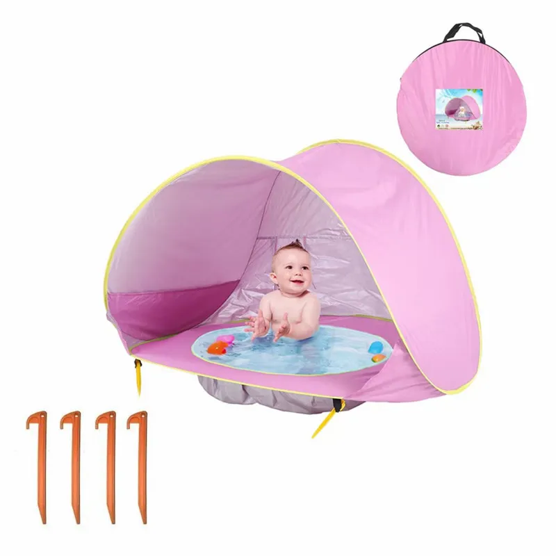 Baby Beach Tent with Splash Pool 9