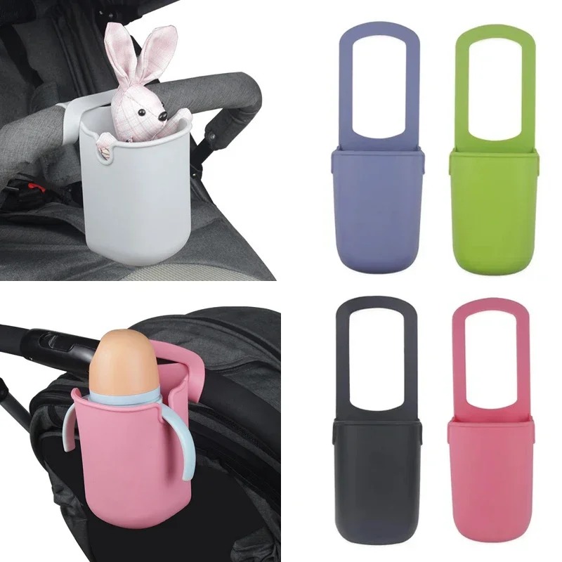 Universal Silicone Stroller Cup & Bottle Holder 2
