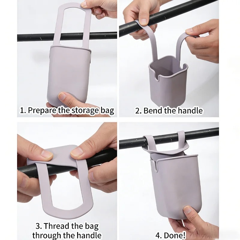 Universal Silicone Stroller Cup & Bottle Holder 7