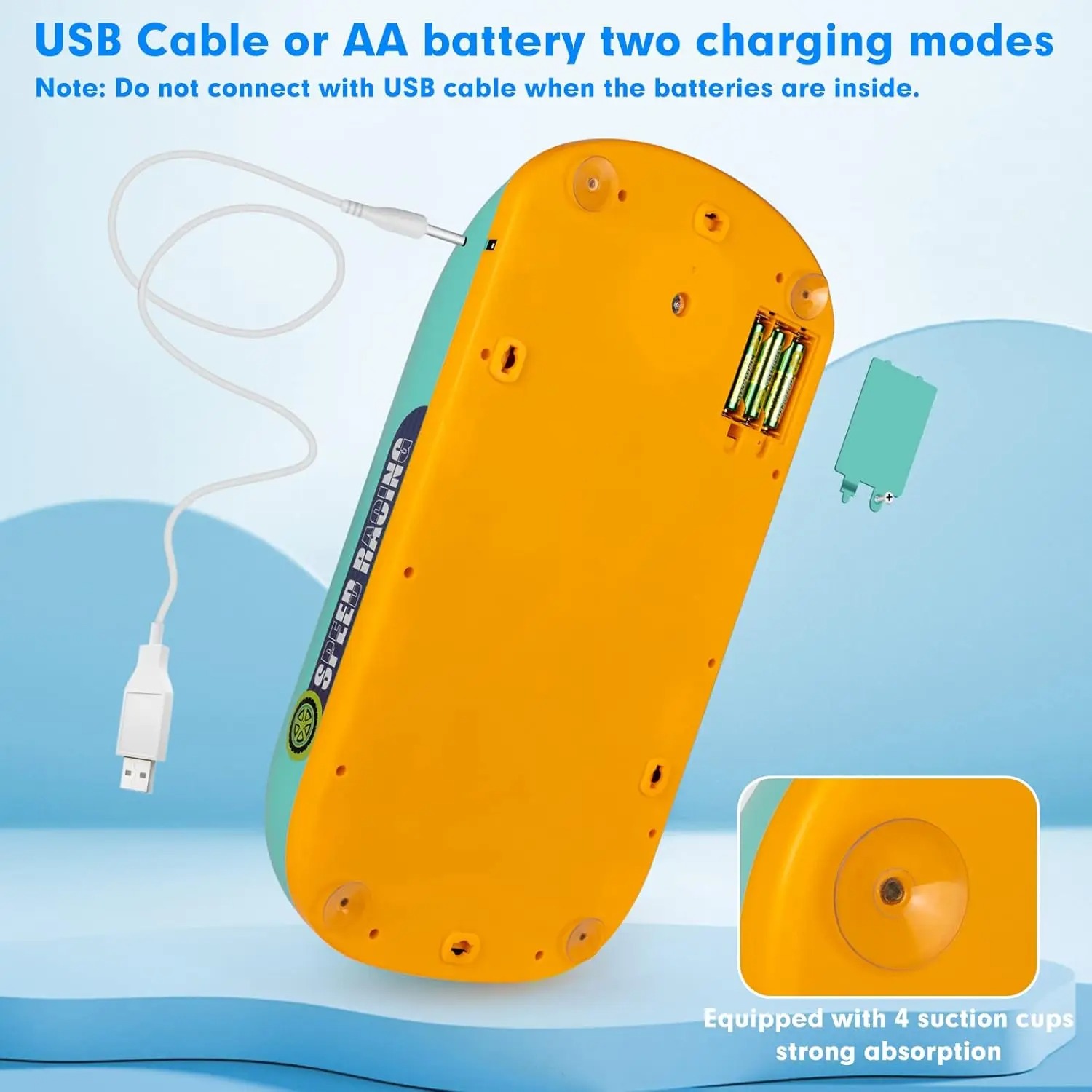 Kids Steering Wheel Racing Game Toy 3