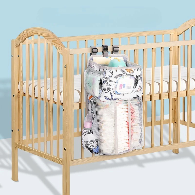 Hanging Diaper Storage Bag for Crib 2