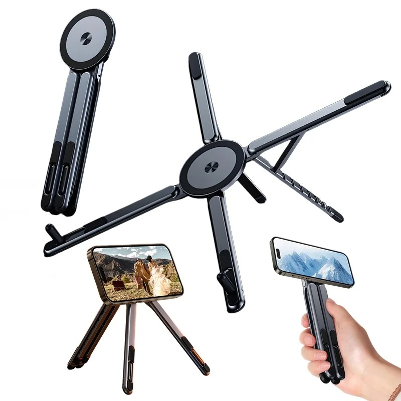 Magnetic Phone Tripod Stand 2