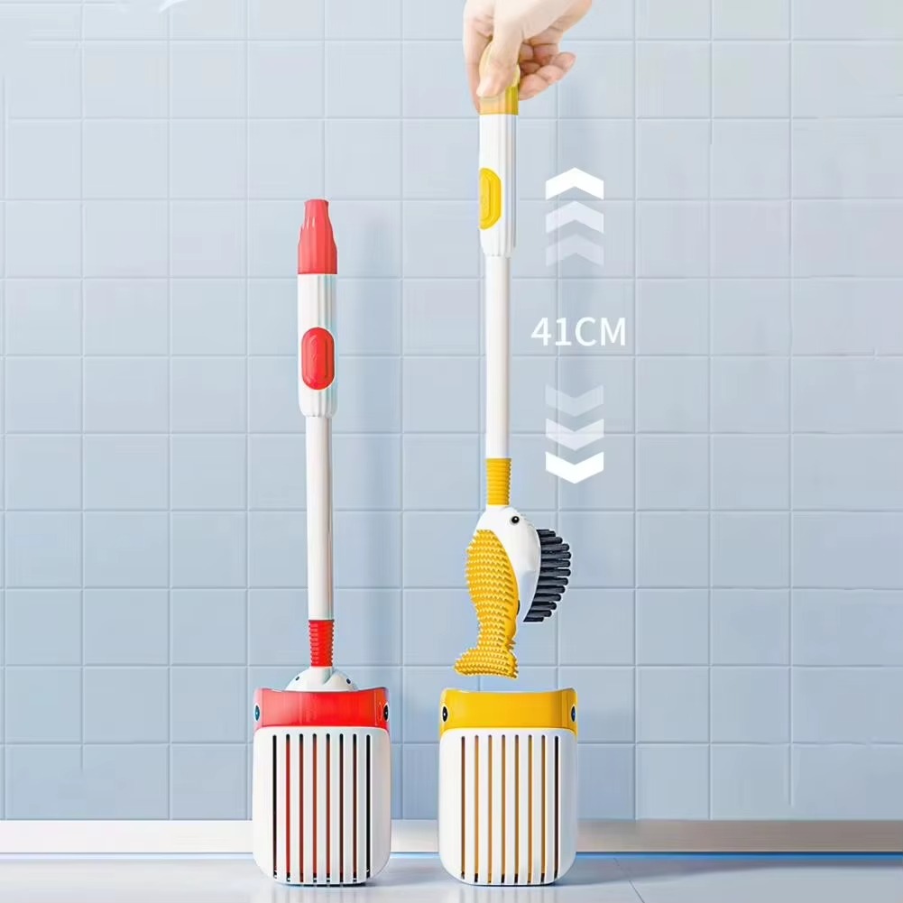 AquaWhale 2-in-1 Toilet Cleaning Brush Set 4