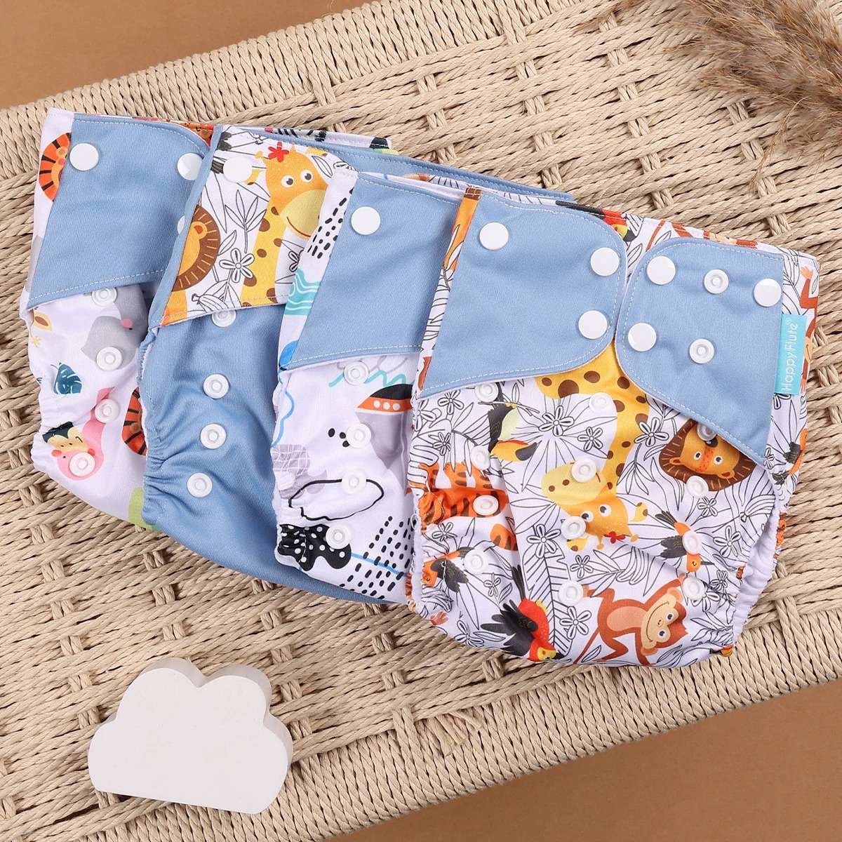 Soft Reusable Pocket Diaper 15