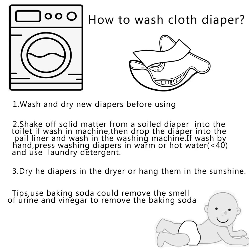 Soft Reusable Pocket Diaper