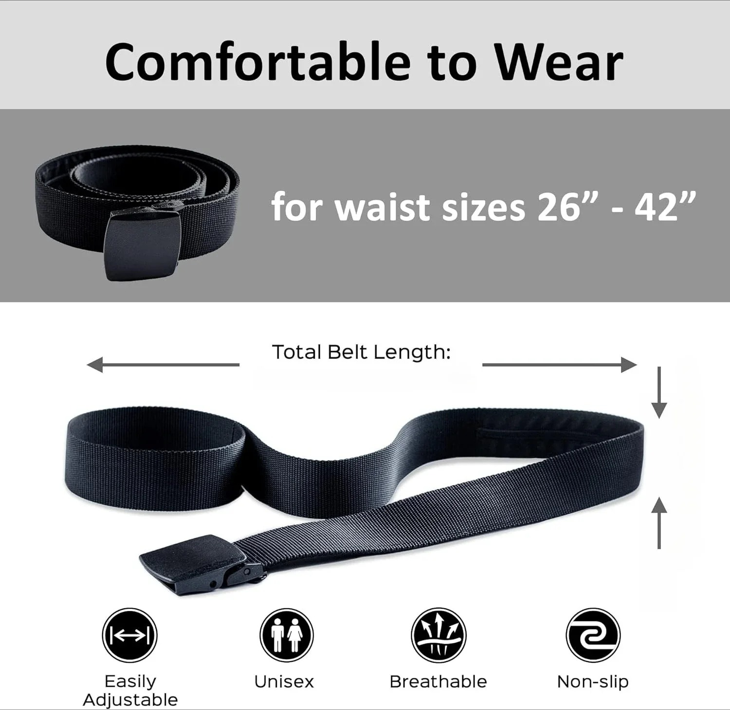 SecureFlex Hidden Storage Belt 2