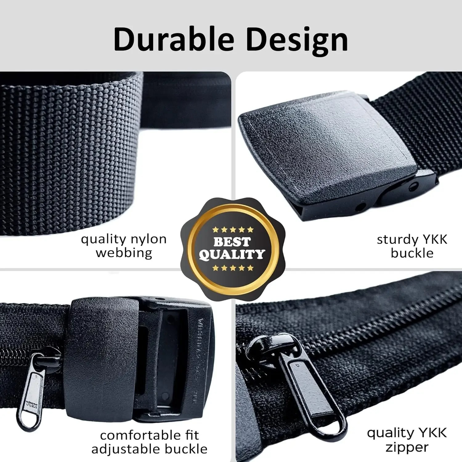 SecureFlex Hidden Storage Belt 4