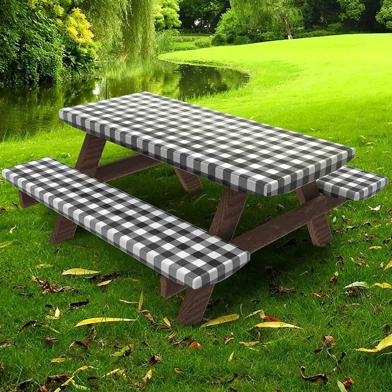 Waterproof Picnic Table Cover Set 2
