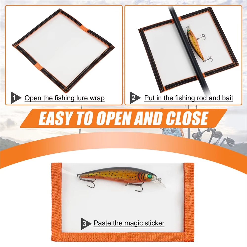 ClearShield Fishing Lure Wrap Covers 4