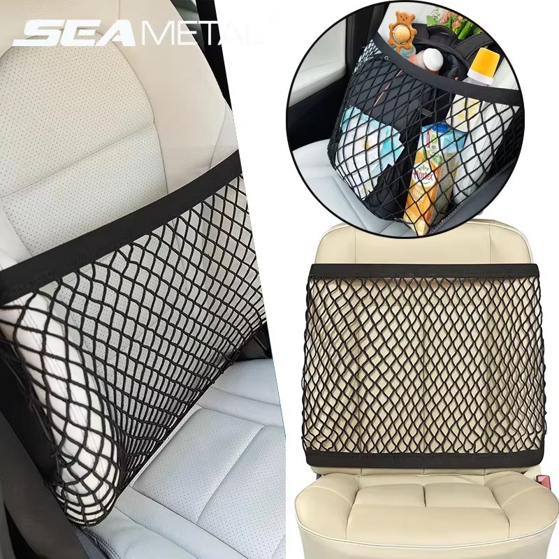 Universal Car Seat Back Storage Net 4