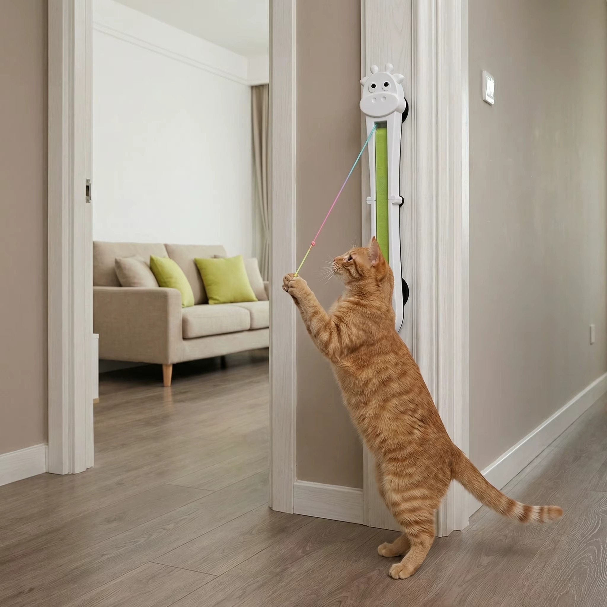 Automatic Giraffe Cat Toy 2