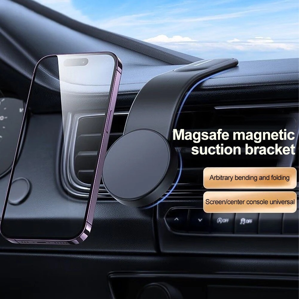 Magnetic Foldable Car Phone Holder