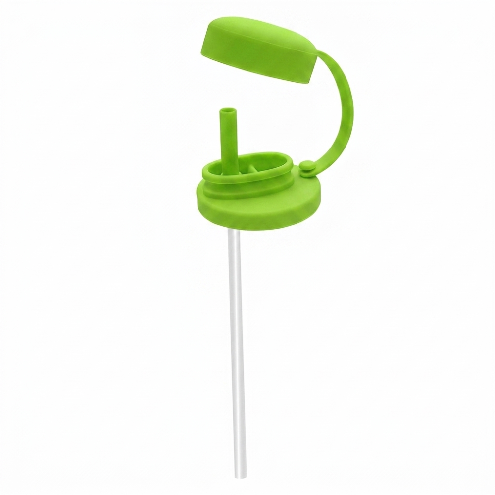 Silicone Can Lid with Straw 7