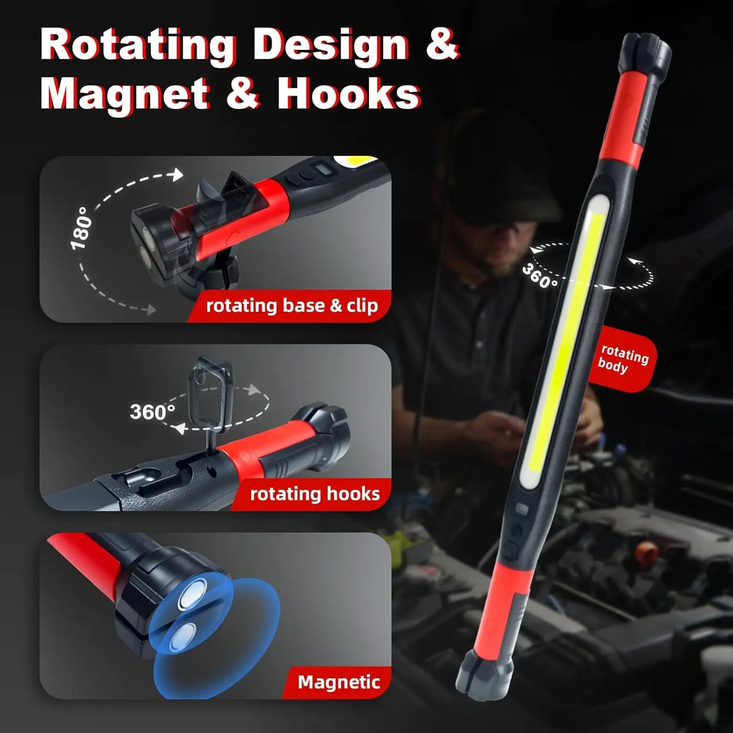 Rechargeable LED Work Light 2