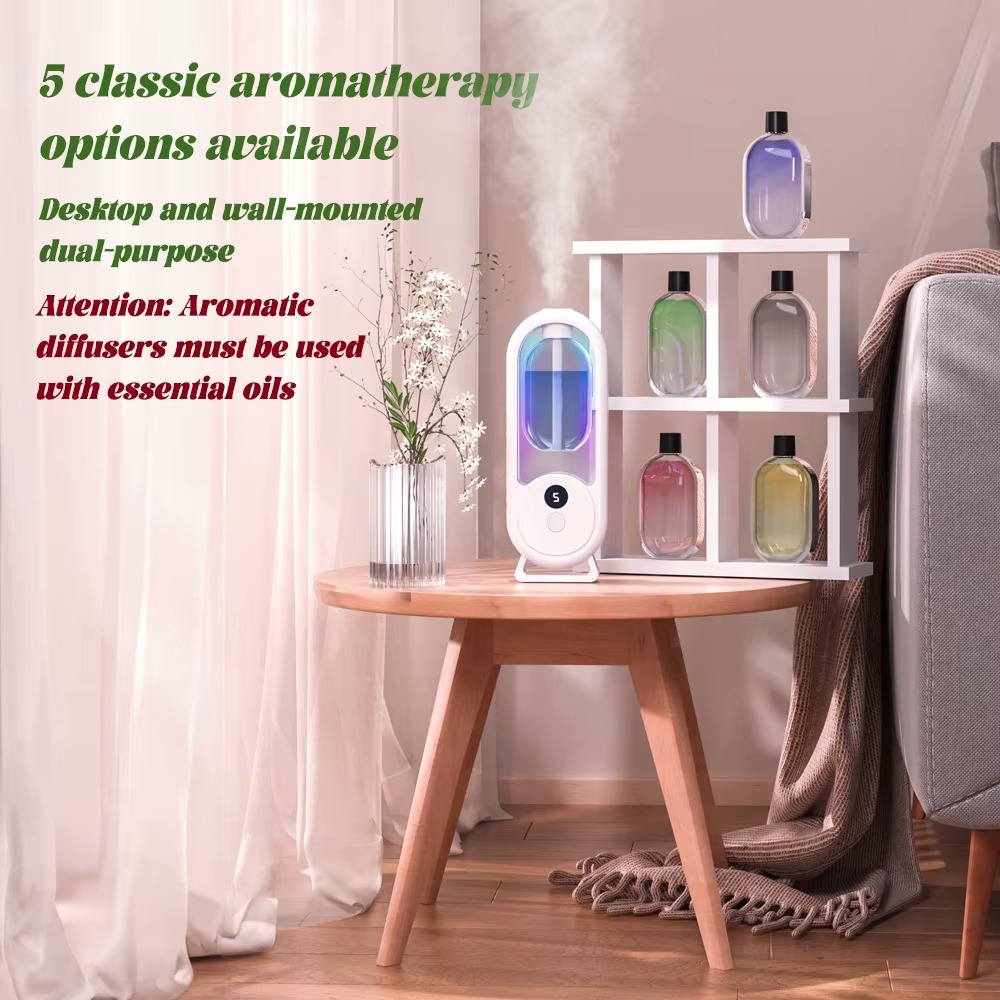 Rechargeable Portable Aromatherapy Diffuser+3 Fragrance Oils 2