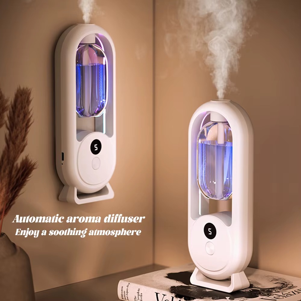 Rechargeable Portable Aromatherapy Diffuser+3 Fragrance Oils 4