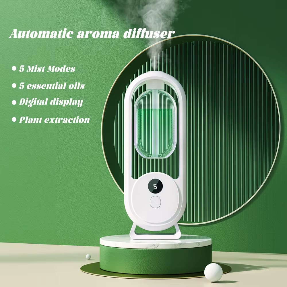 Rechargeable Portable Aromatherapy Diffuser+3 Fragrance Oils 5