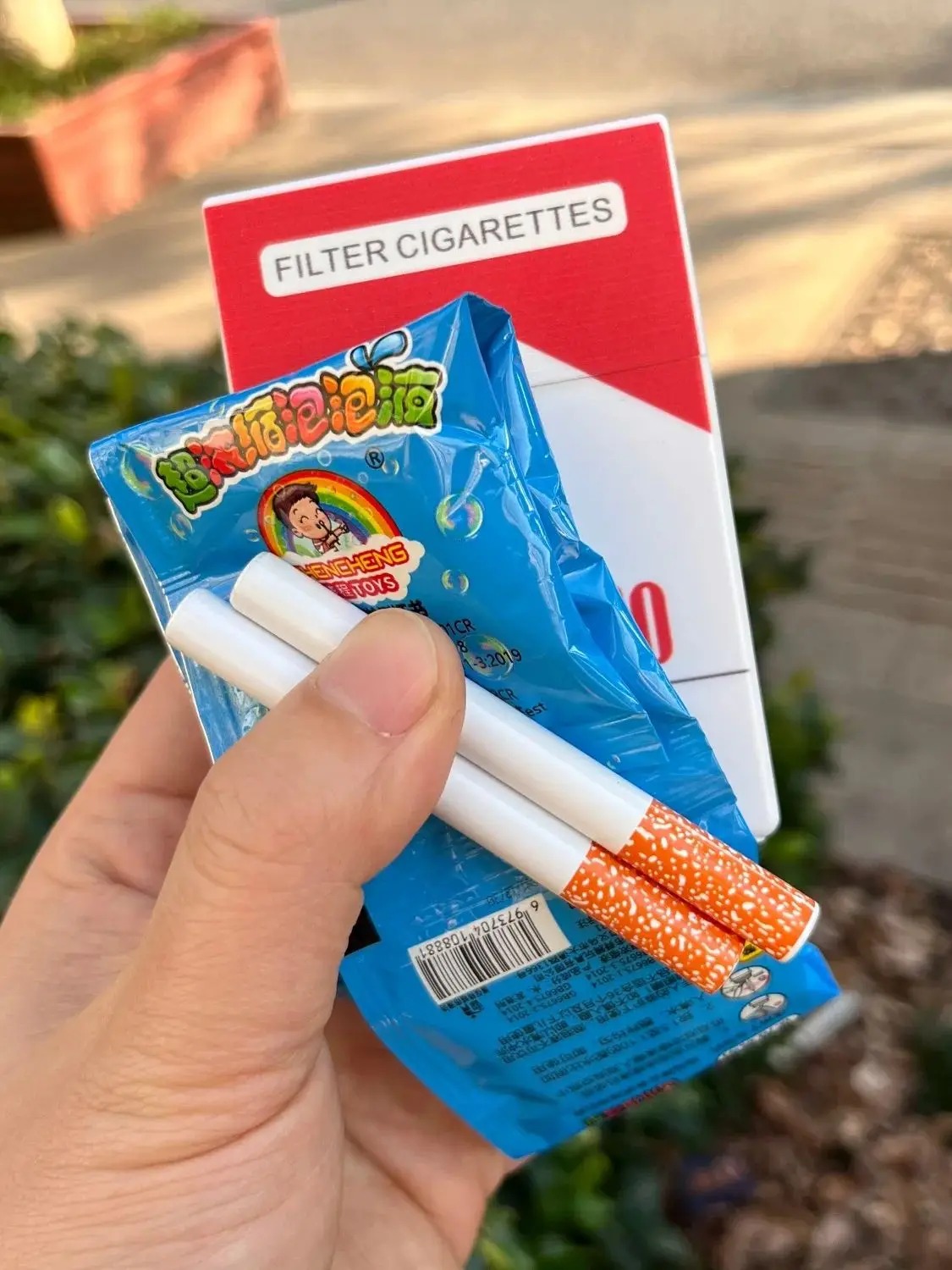 Bubble Cigarette Toy Set 3