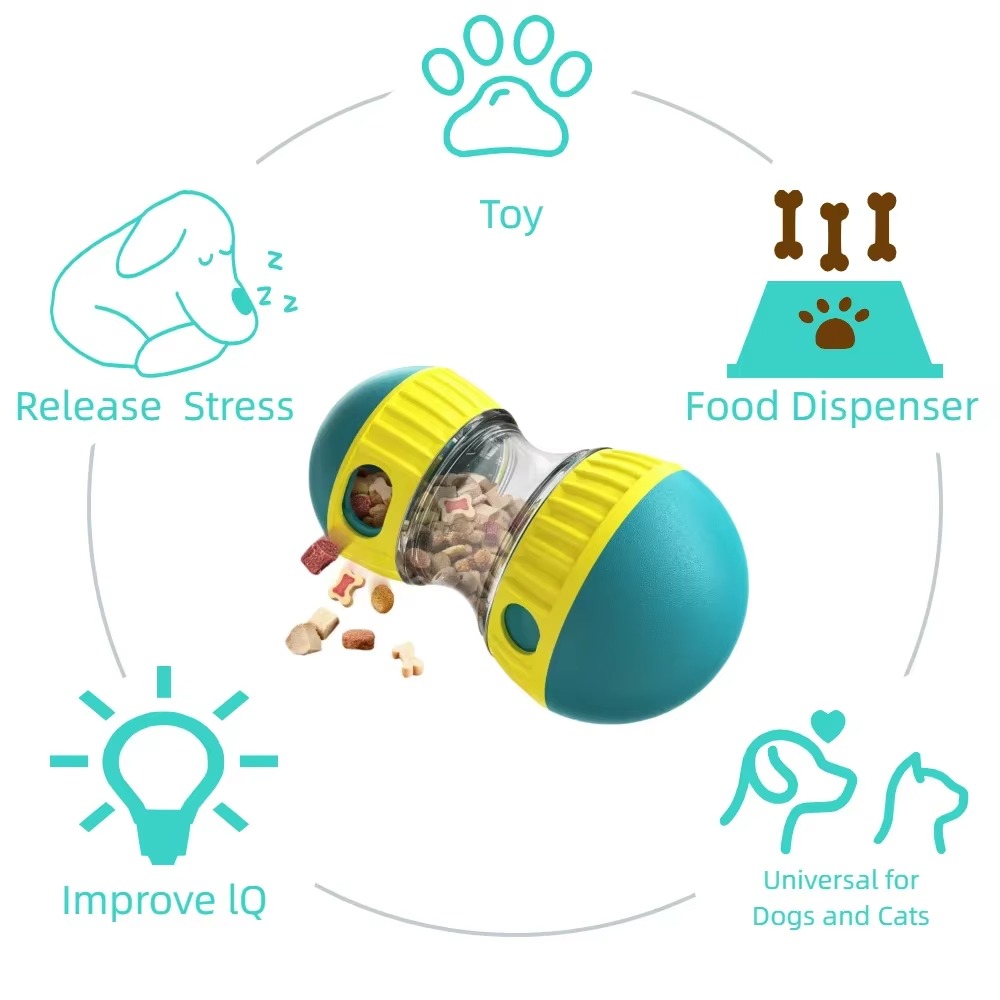 Interactive Treat Dispensing Dog Toy 5