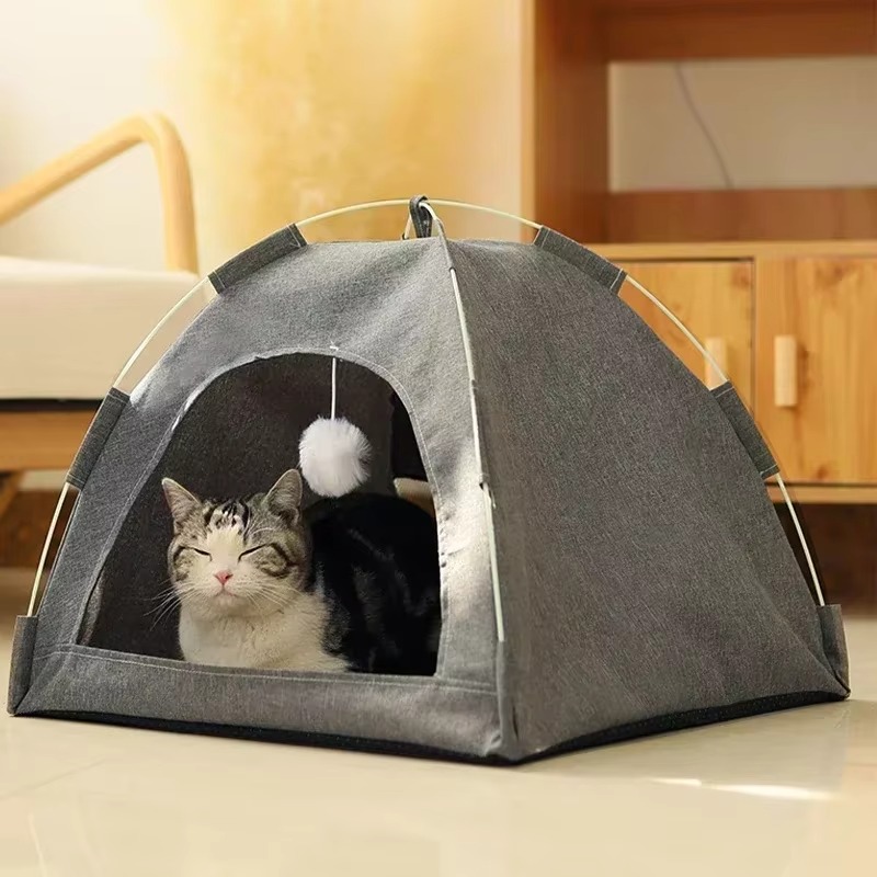 Cozy Pop-Up Pet Tent Bed