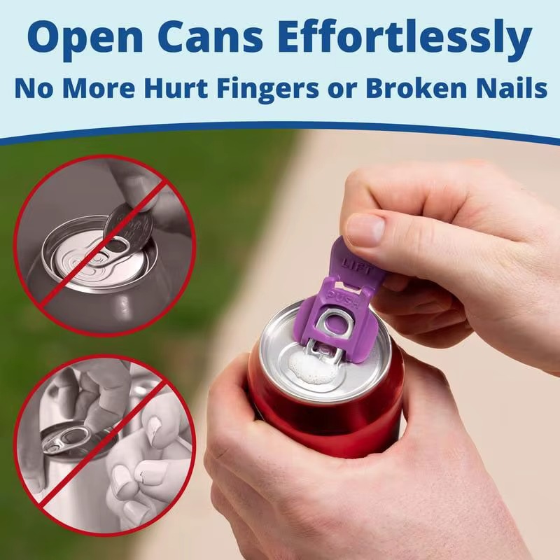 Safe Can Tab Opener & Drink Cover 4