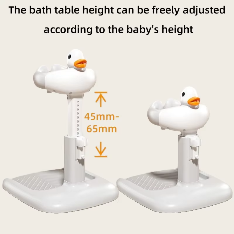 Adjustable Baby Bath Shower Stand 4