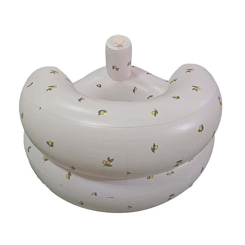Inflatable Baby Seat with Built-in Air Pump 10