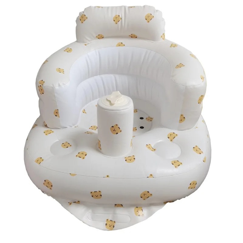 Inflatable Baby Seat with Built-in Air Pump 5