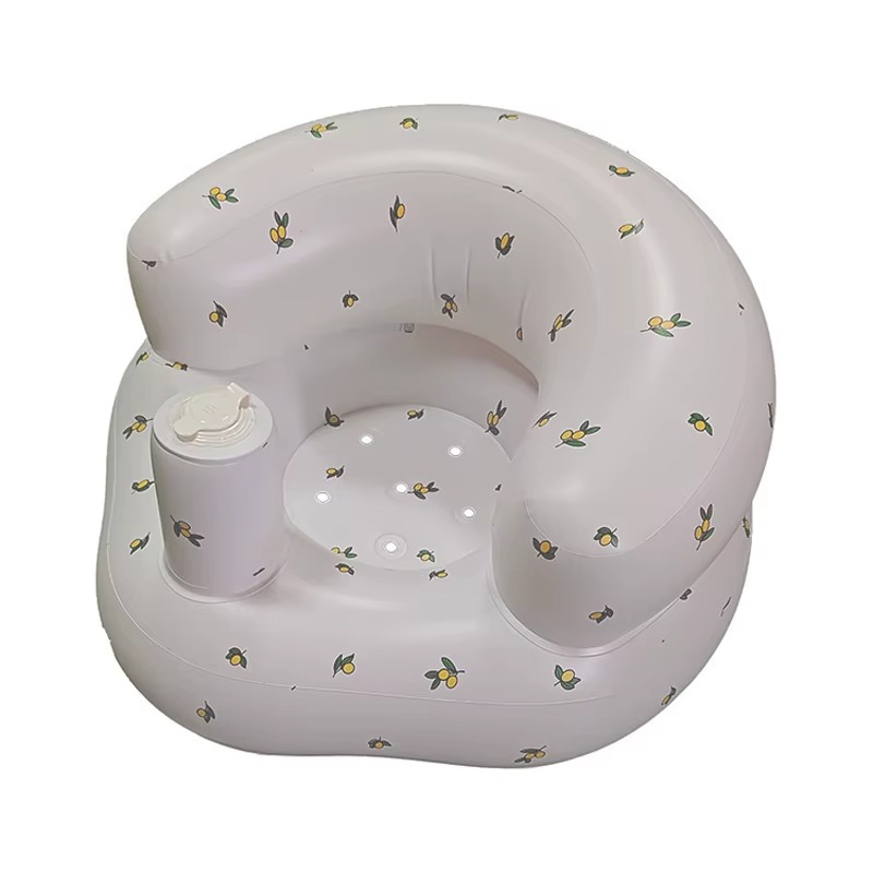 Inflatable Baby Seat with Built-in Air Pump 8